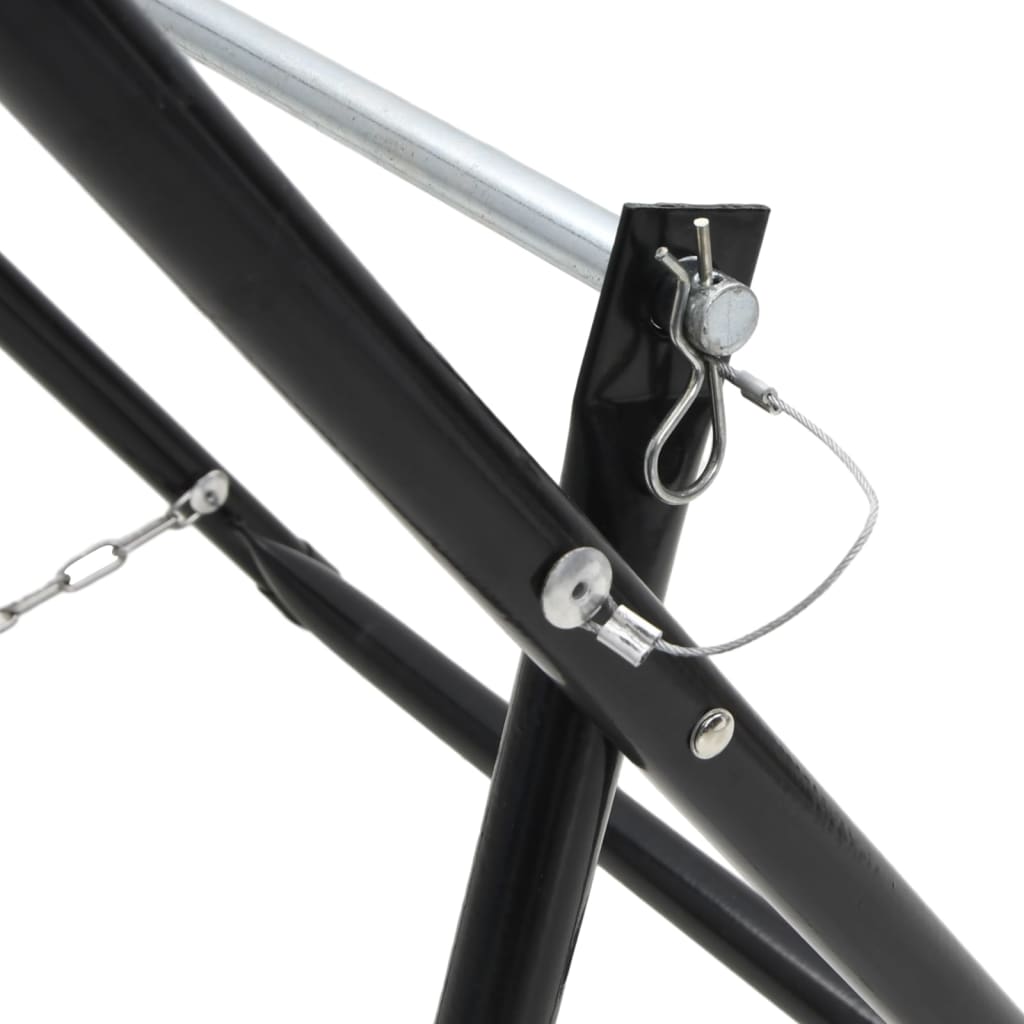 Stojan Na Hadici 48 Cm 45 Kg Černá Ocel S Práškovým Nástřikem