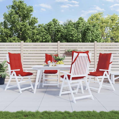 Podušky Na Židli S Vysokým Opěradlem 2Ks Námořnická Modř Oxford