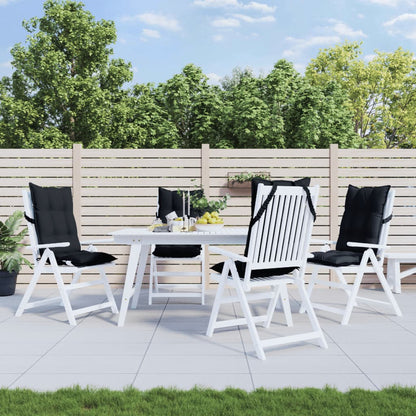 Podušky Na Židli S Vysokým Opěradlem 2Ks Námořnická Modř Oxford