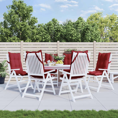 Podušky Na Židli S Vysokým Opěradlem 2Ks Námořnická Modř Oxford