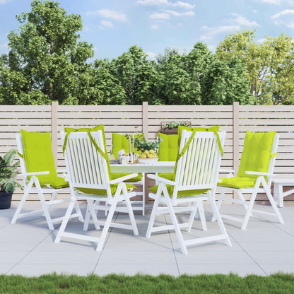 Podušky Na Židli S Vysokým Opěradlem 2Ks Námořnická Modř Oxford