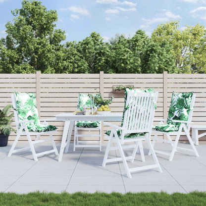 Podušky Na Židli S Vysokým Opěradlem 2Ks Námořnická Modř Oxford