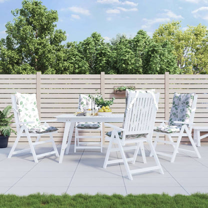 Podušky Na Židli S Vysokým Opěradlem 2Ks Námořnická Modř Oxford