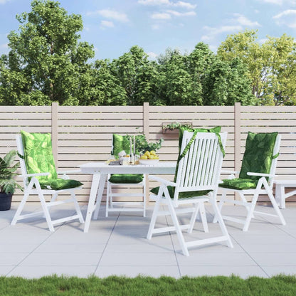 Podušky Na Židli S Vysokým Opěradlem 2Ks Námořnická Modř Oxford