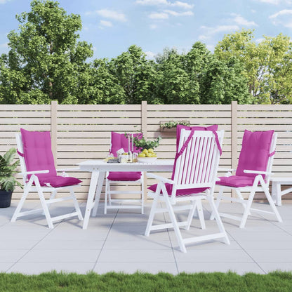 Podušky Na Židli S Vysokým Opěradlem 2Ks Námořnická Modř Oxford