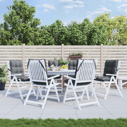 Podušky Na Židli S Nízkým Opěradlem 2 Ks Béžové Oxfordská Látka