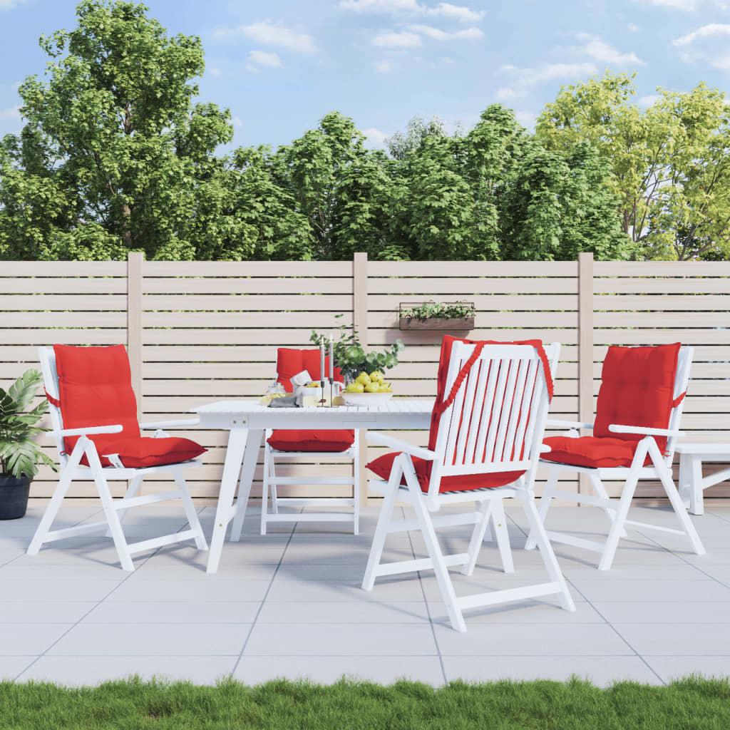 Podušky Na Židli S Nízkým Opěradlem 2 Ks Béžové Oxfordská Látka