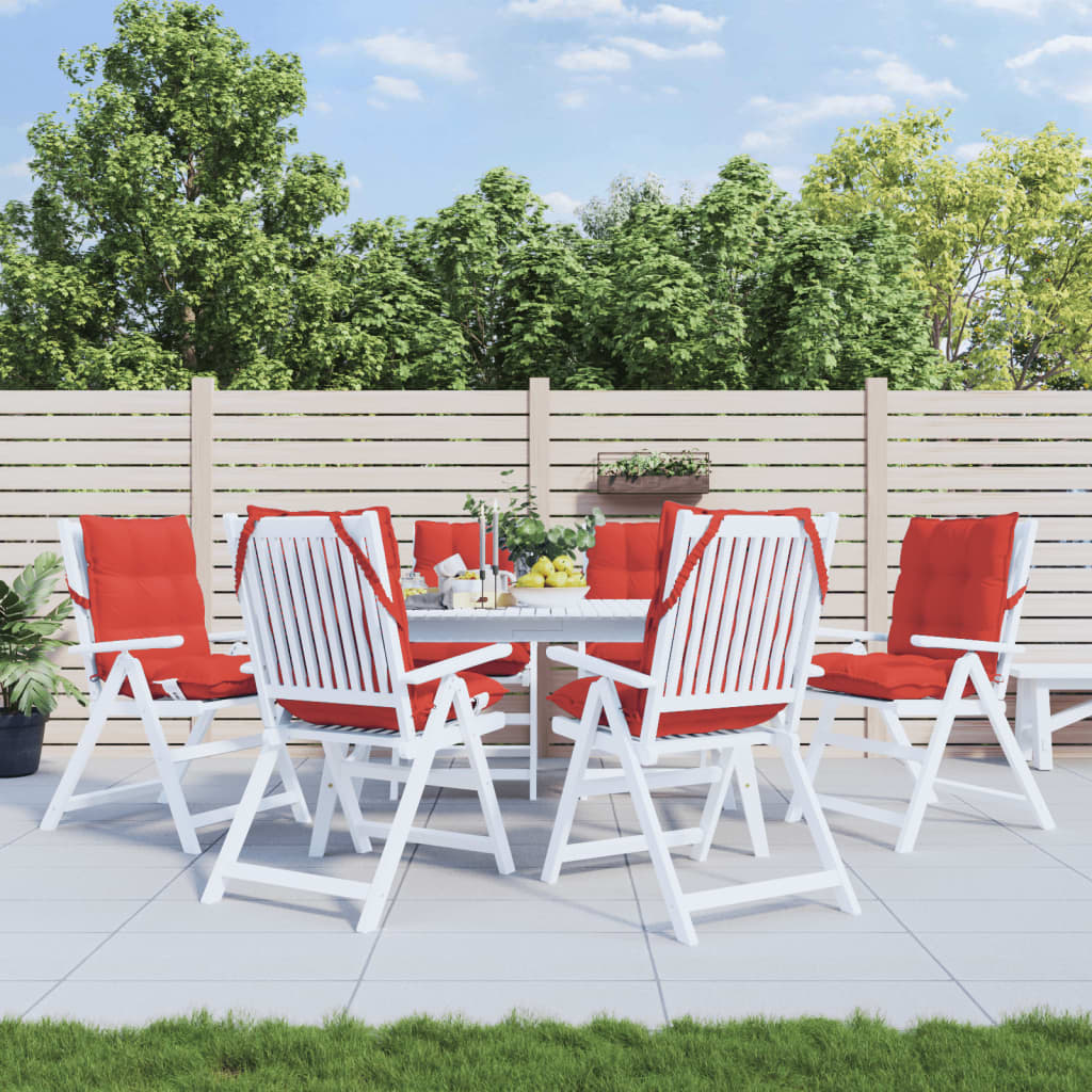 Podušky Na Židli S Nízkým Opěradlem 2 Ks Béžové Oxfordská Látka