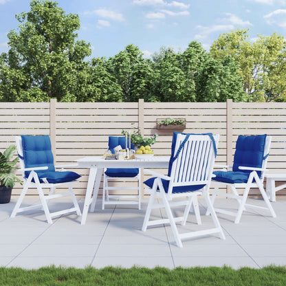 Podušky Na Židli S Nízkým Opěradlem 2 Ks Béžové Oxfordská Látka