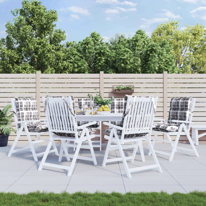 Podušky Na Židli S Nízkým Opěradlem 2 Ks Béžové Oxfordská Látka