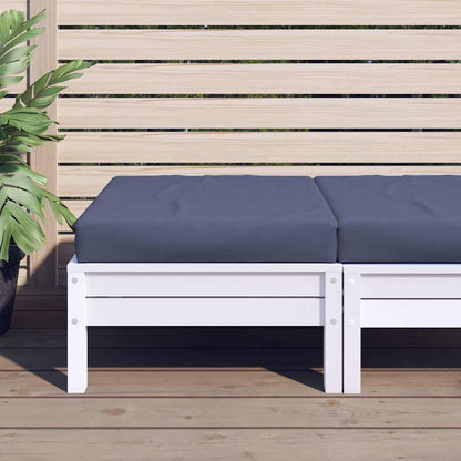 Podušky Na Palety 3 Ks Námořnicky Modré Oxfordská Látka