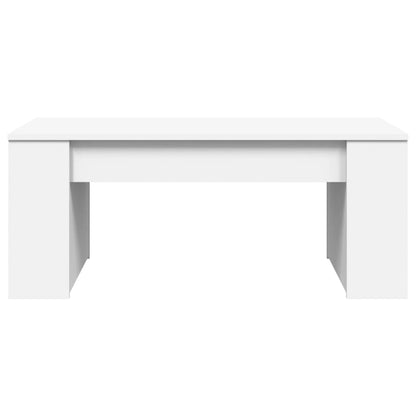 Konferenční Stolek Bílý 102 X 55 X 42 Cm Kompozitní Dřevo