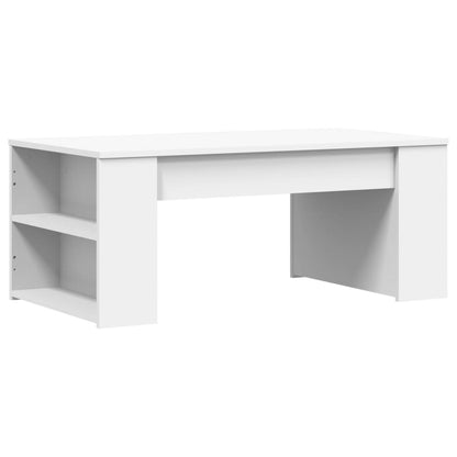 Konferenční Stolek Bílý 102 X 55 X 42 Cm Kompozitní Dřevo