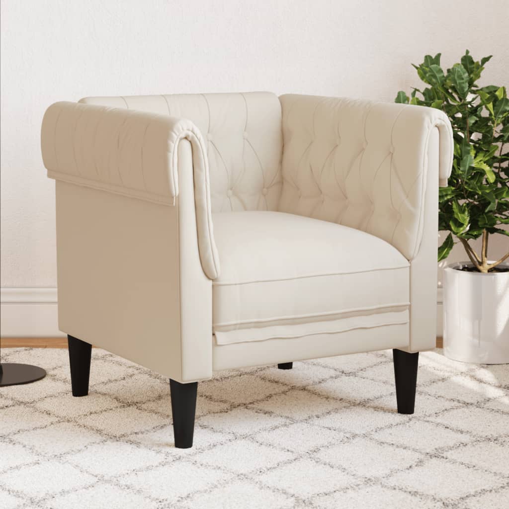 Křeslo Chesterfield Tmavě Zelené Textil