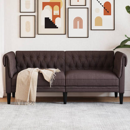 Křeslo Chesterfield Tmavě Zelené Textil