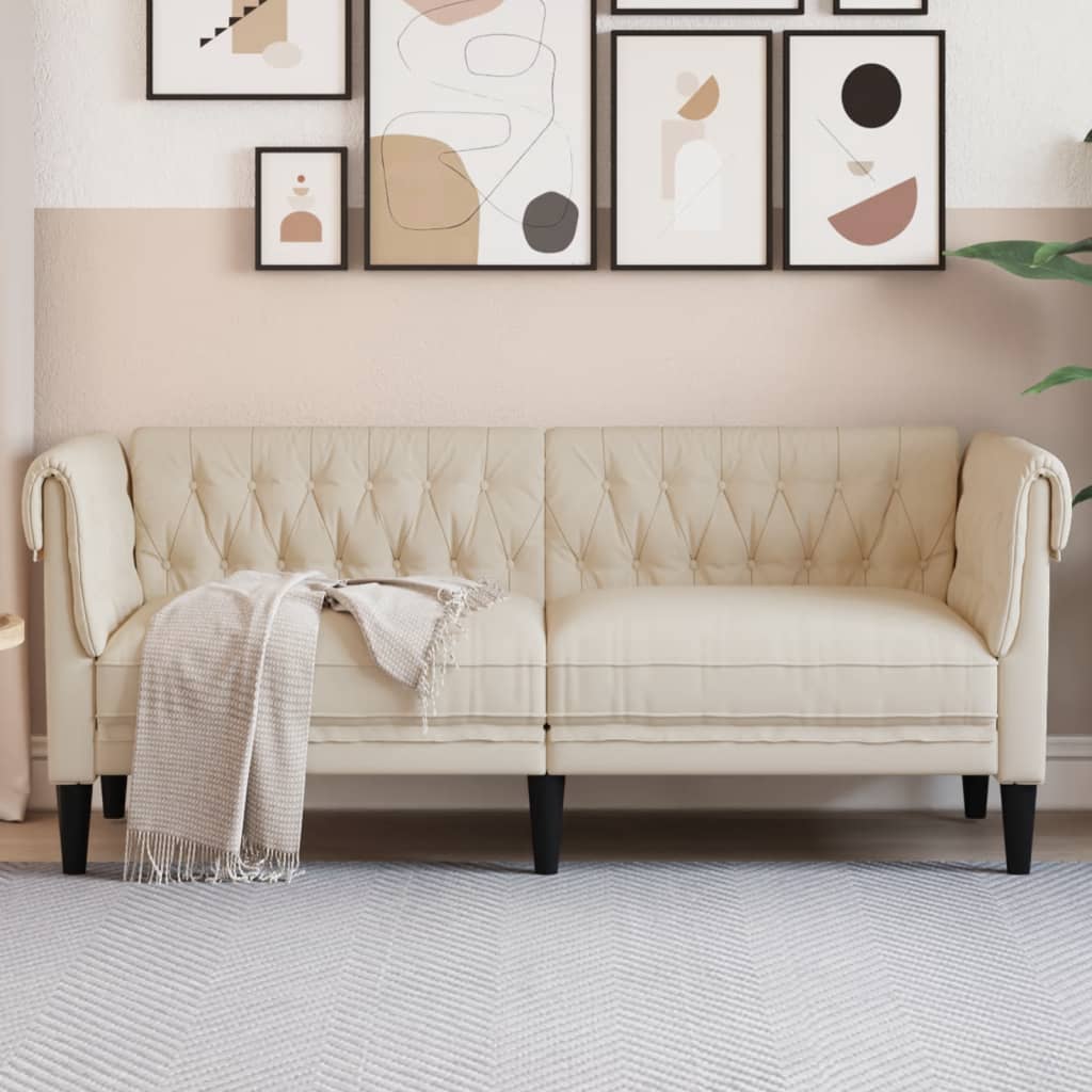 Křeslo Chesterfield Tmavě Zelené Textil