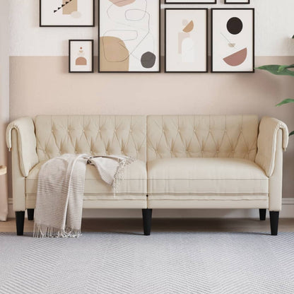 Křeslo Chesterfield Tmavě Zelené Textil