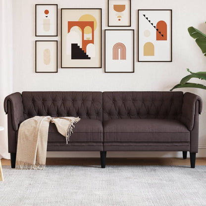 Křeslo Chesterfield Tmavě Zelené Textil