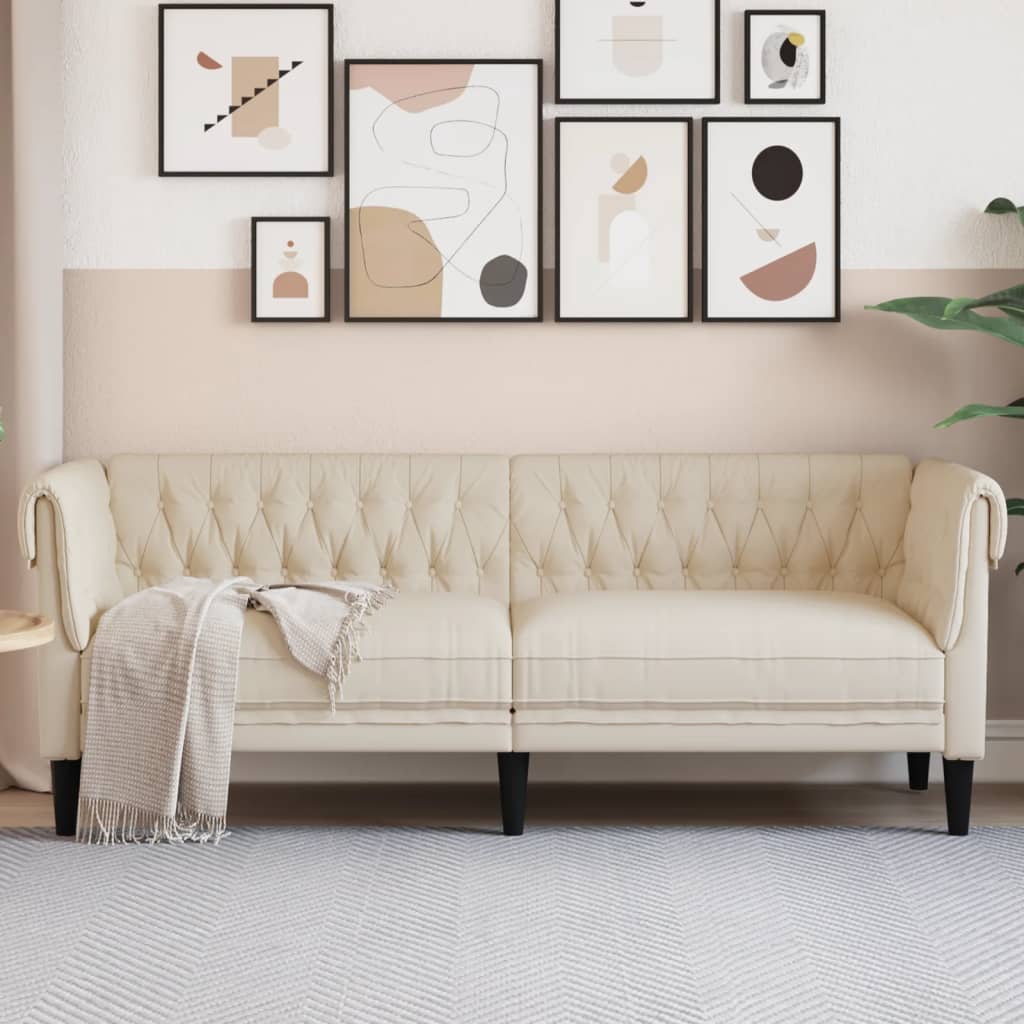 Křeslo Chesterfield Tmavě Zelené Textil