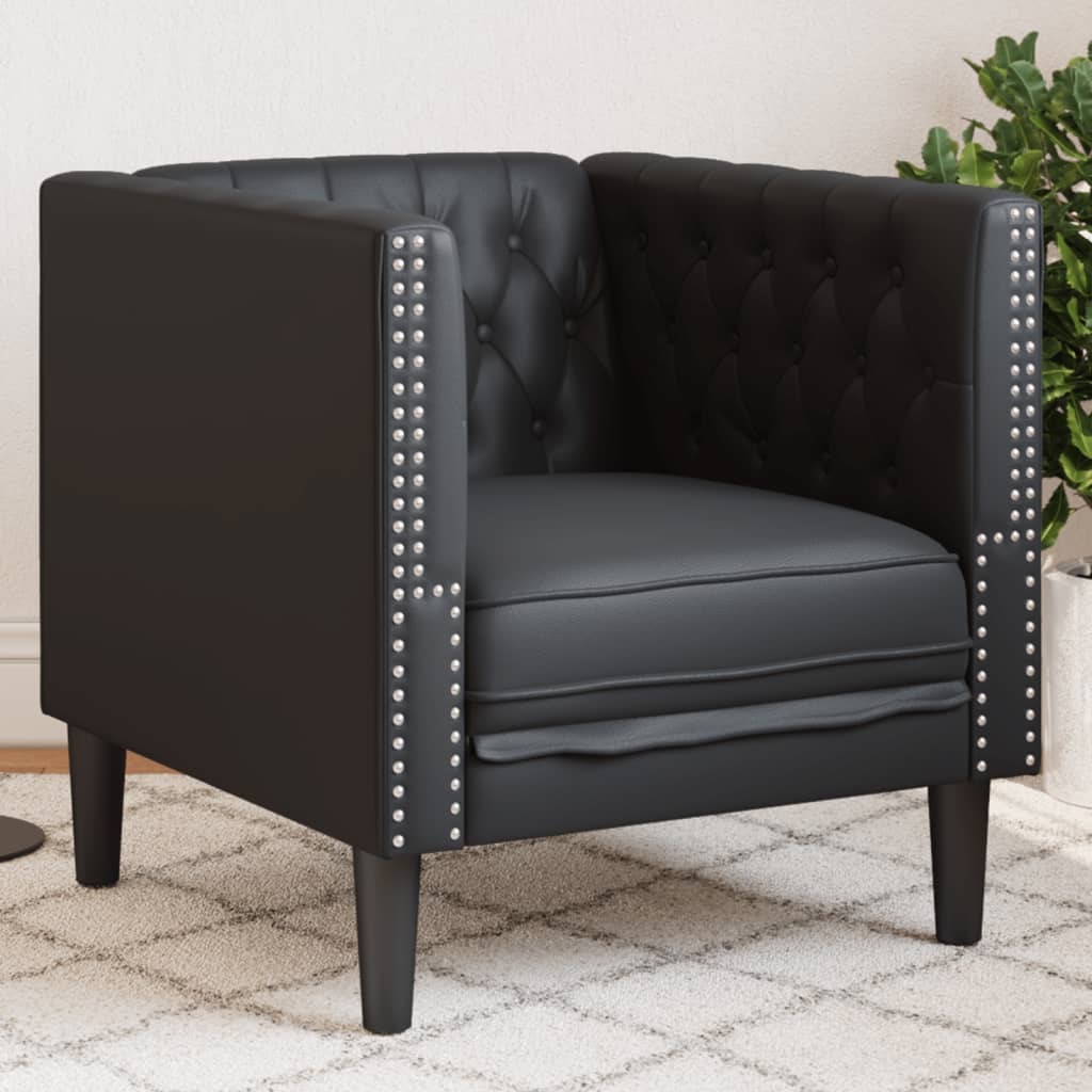 Pohovka Chesterfield 3Místná Umělá Semišová Kůže