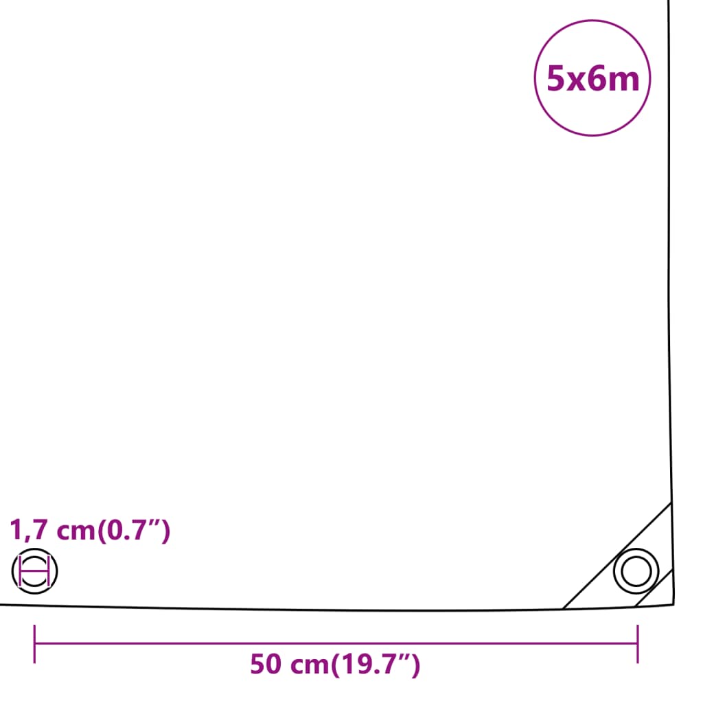 Plachta 650 G/M² Antracitová