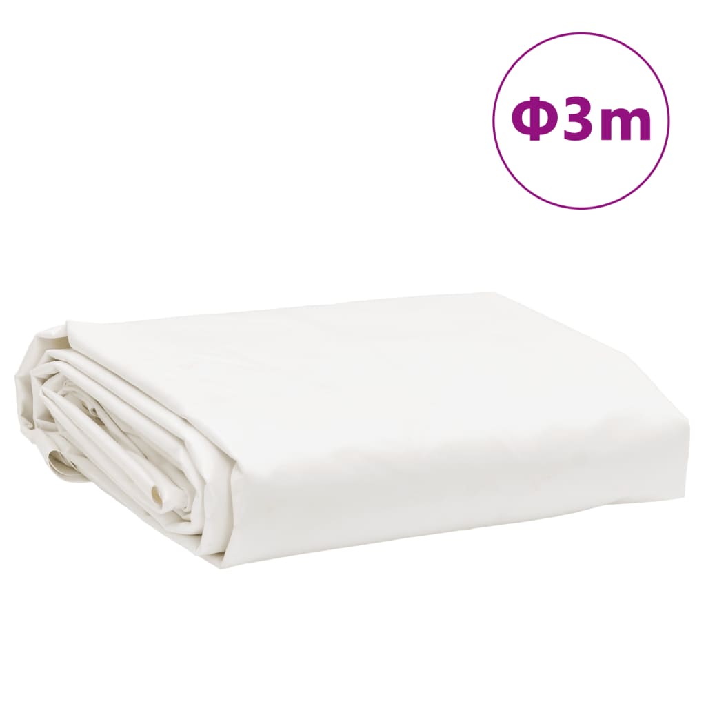 Plachta 650 G/M² Bílá