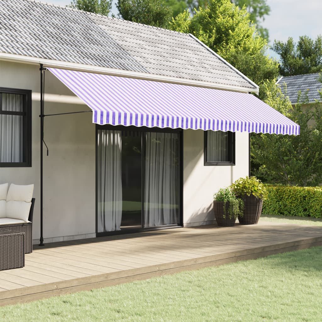 Náhradní Volán K Markýze Červené A Bílé Pruhy