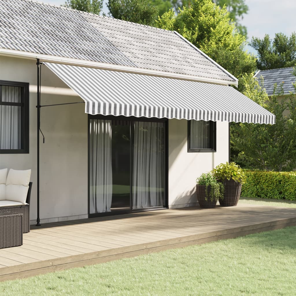 Náhradní Volán K Markýze Červené A Bílé Pruhy