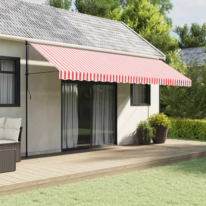 Náhradní Volán K Markýze Červené A Bílé Pruhy