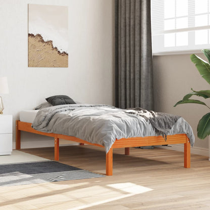 Rám Postele Masivní Dřevo Small Single