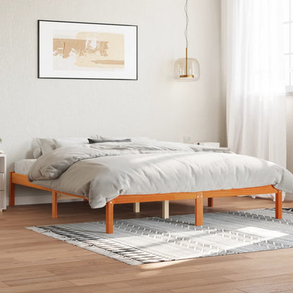 Rám Postele Masivní Dřevo Small Single