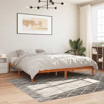 Rám Postele Masivní Dřevo Small Single