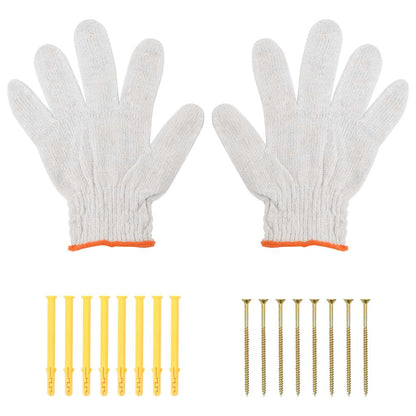 Policové Držáky 4 Ks 30 X 2,5 X 15,5 Cm Stříbrné Nerezová Ocel