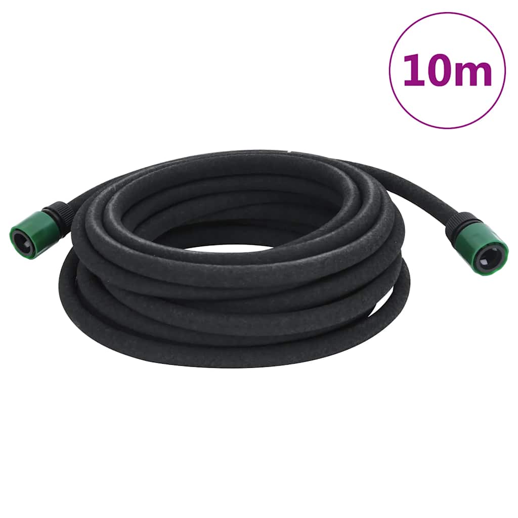 Zahradní Zavlažovací Hadice Černá 0,6" Pryž