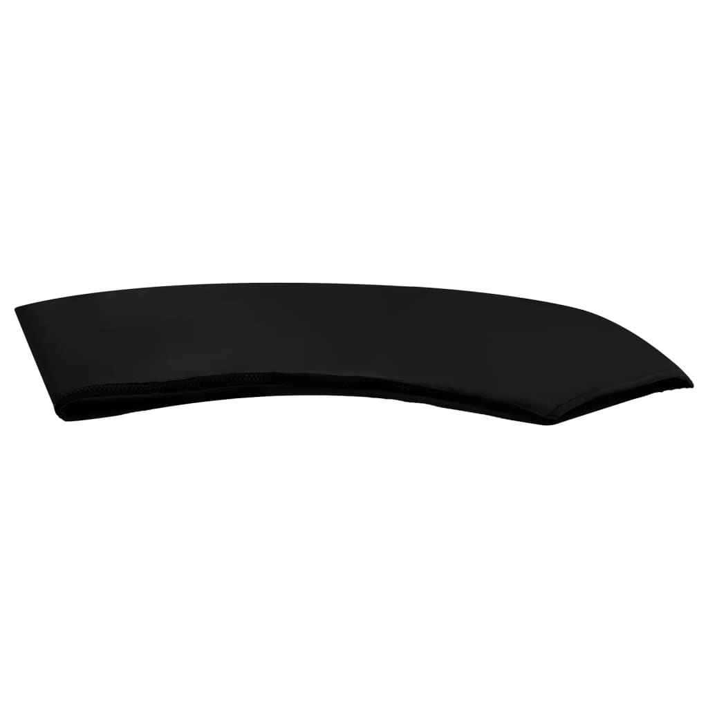 Bimini stříška se 2 oblouky černá 178 x 138 x 96 cm