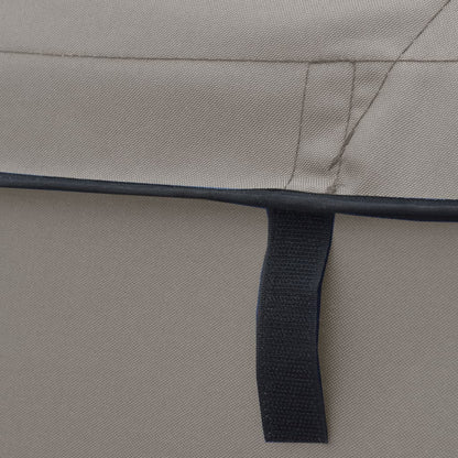 Bimini Stříška Se 3 Oblouky A Bočnicemi 183X(185–198)X137 Cm Antracitová A Šedá