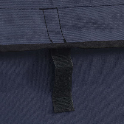 Bimini Stříška Se 4 Oblouky A Bočnicemi 243X(185–198)X137 Cm Modrá