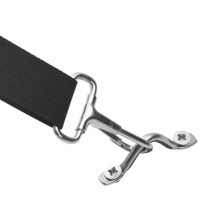 Bimini Stříška Se 3 Oblouky A Bočnicemi 183X(170–182)X137 Cm Bílá A Černá