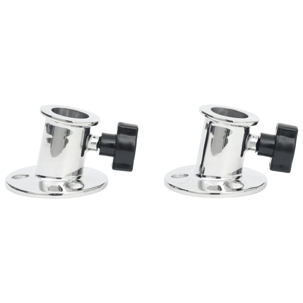 Kulatá Základna Pro Bimini Stříšku 26 Mm 2 Ks Nerezová Ocel