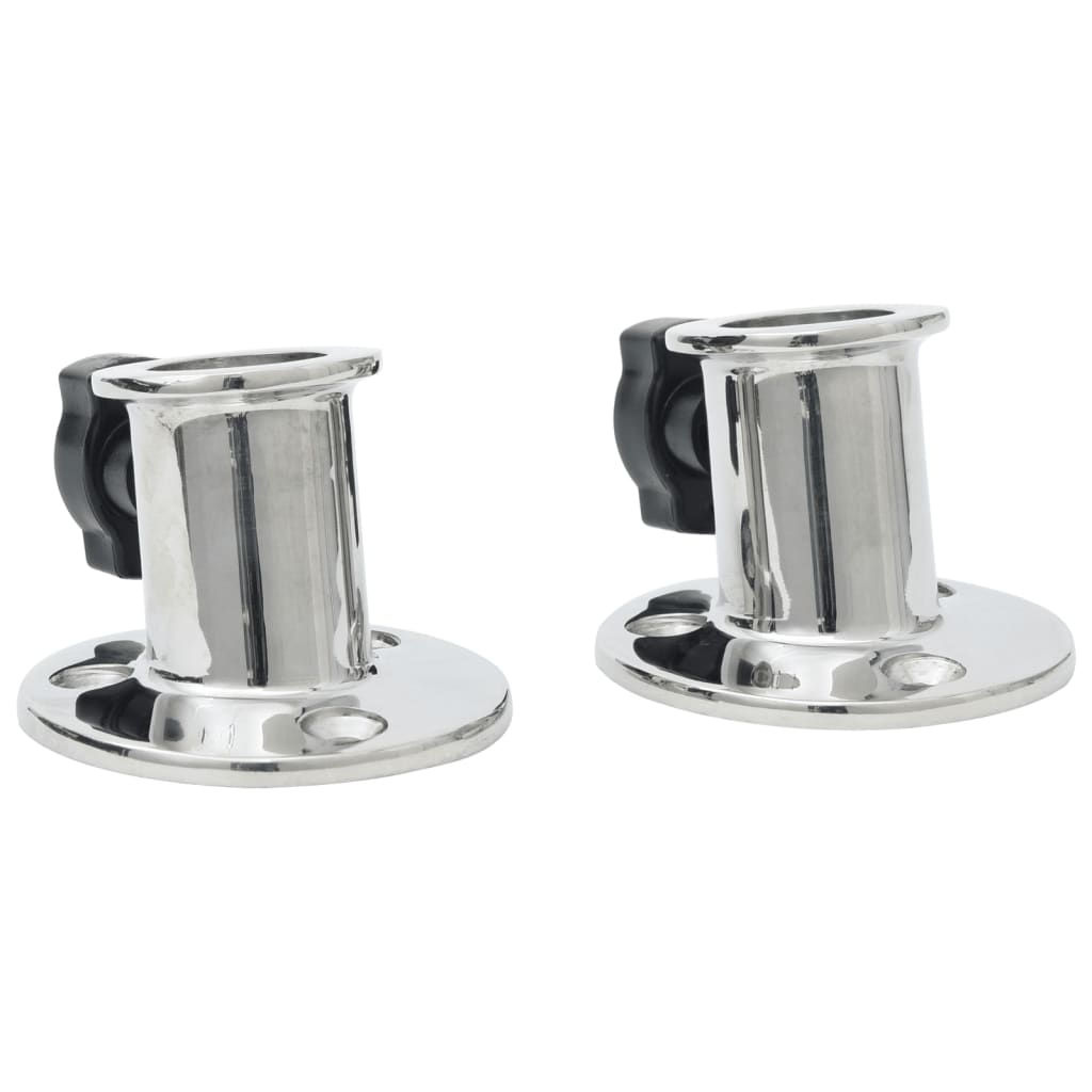 Kulatá Základna Pro Bimini Stříšku 26 Mm 2 Ks Nerezová Ocel