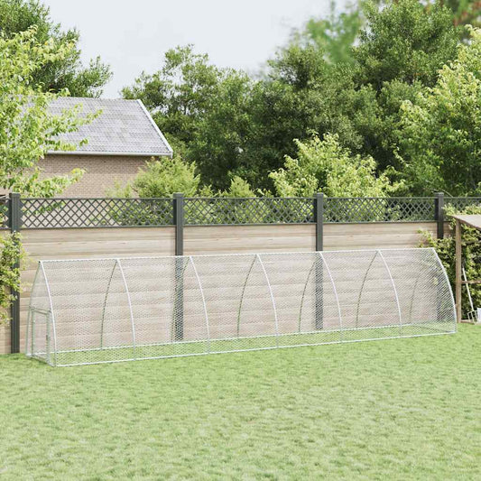 Klec Pro Kuřata Stříbrná Pozinkovaná Ocel