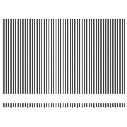 Automatická Zatahovací Markýza S Led Antracit A Bílá 500X300 Cm