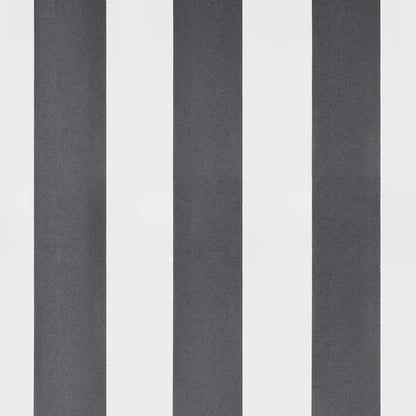 Ručně Zatahovací Markýza Antracitová A Bílá 600 X 300 Cm