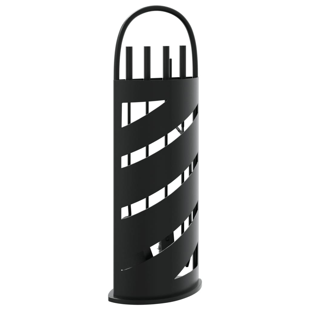 Sada 5 Kusů Krbového Nářadí 23 X 15 X 66 Cm Ocel