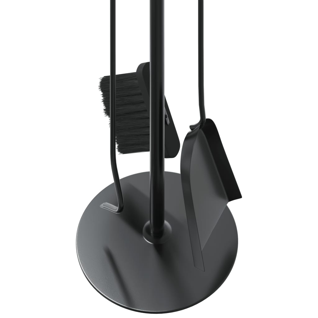 Sada 4 Kusů Krbového Nářadí 22 X 59 Cm Ocel