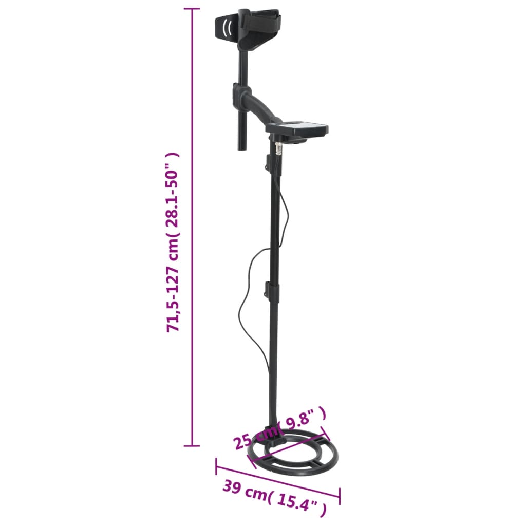 Detektor Kovů Auto Ladění Vyhledávací Hloubka 18 Cm Pinpoint
