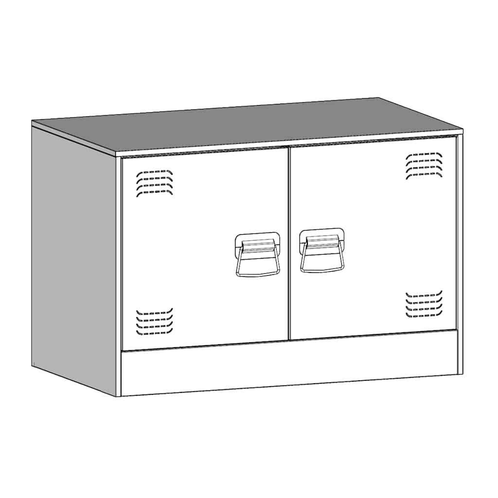 Tv Skříňka 67 X 39 X 44 Cm Ocel