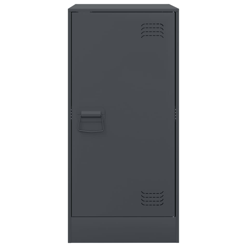 Příborník Antracitový 34,5 X 39 X 73 Cm Ocel