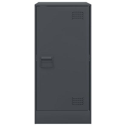 Příborník Antracitový 34,5 X 39 X 73 Cm Ocel