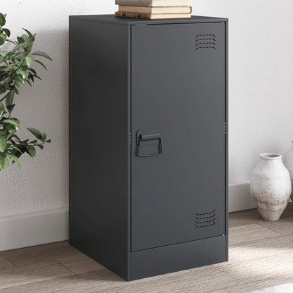 Příborník Antracitový 34,5 X 39 X 73 Cm Ocel